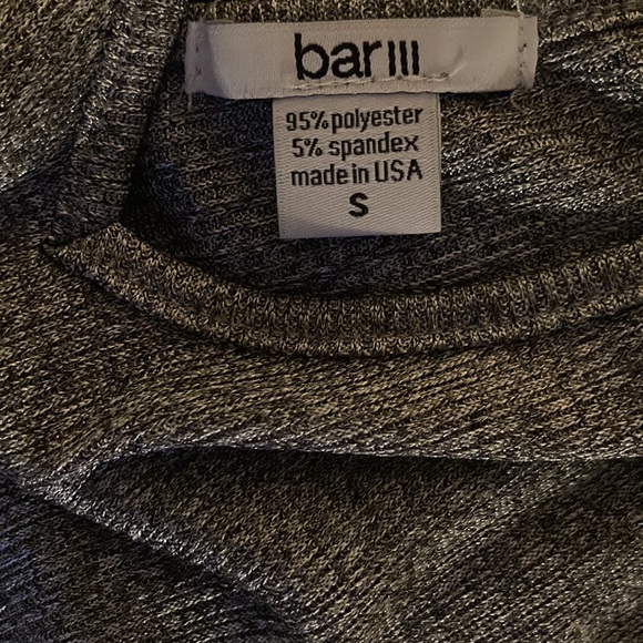 Bar III metallic shimmer top - Picture 5 of 5